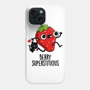 Berry Superstitious Cute Fruit Pun Phone Case