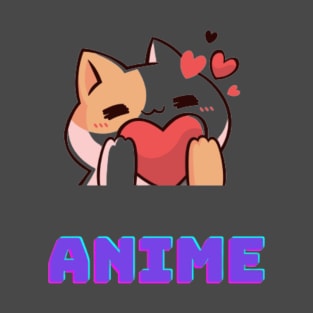 Anime Cat T-Shirt