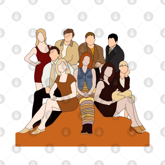 Melrose place cast by Paula andrea