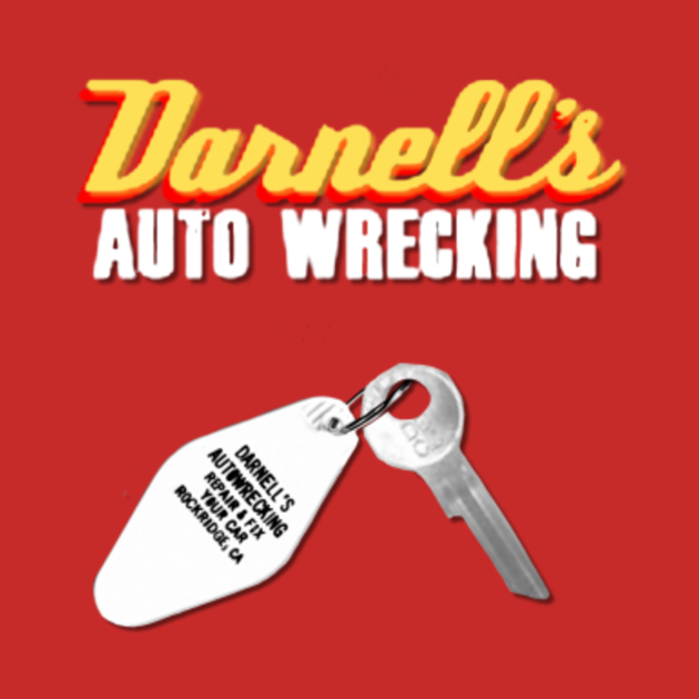 Darnell’s Auto Wrecking Horror classic Christine Pin TeePublic