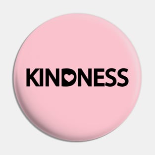 Kindness being kind typography design Pin