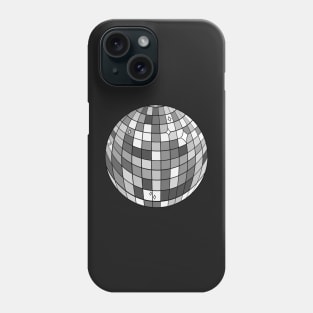 Silver Disco Ball Phone Case