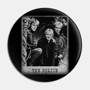 The Police // Minimalist Fanart Pin