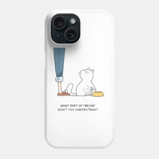 Fun animal comic Phone Case