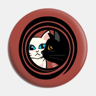 Cool cats Pin