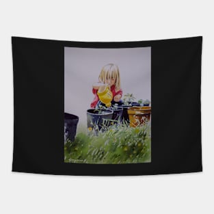 Daddy&#39;s Little Helper Tapestry