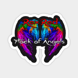 RexRed Flock of Angels Insignia Magnet