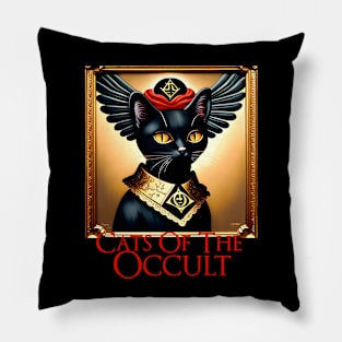 Cats of the Occult II Pillow