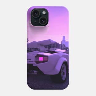 Countach sunset Phone Case