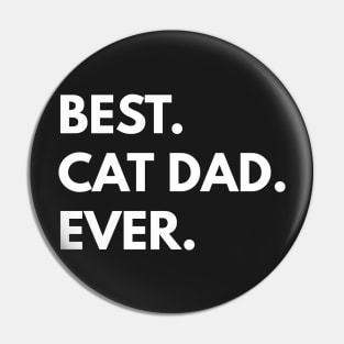 Best Cat Dad Ever Pin