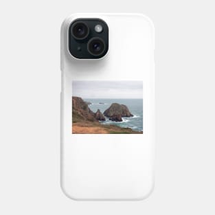 Alderney coastline, Channel Islands Phone Case