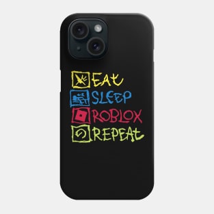 Eat sleep RBLX Repeat Phone Case