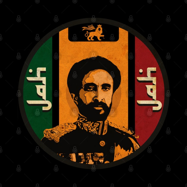 King Selassie I - Jah Bless by CTShirts