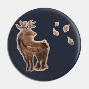 Autumn Deer Pin