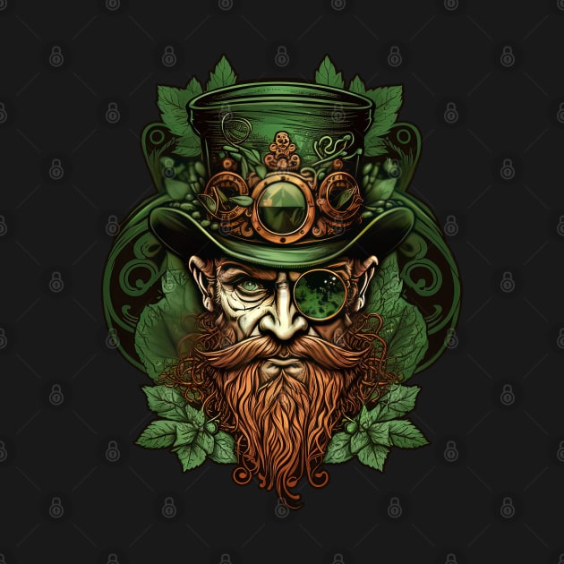 St. Patrick's Day Leprechaun Steam Punk style by MaxDeSanje 