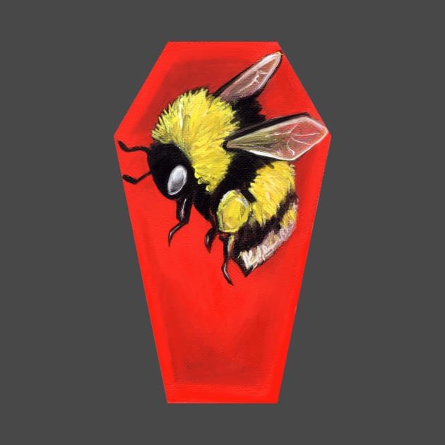 Bee coffin by BiancaRomanStumpff