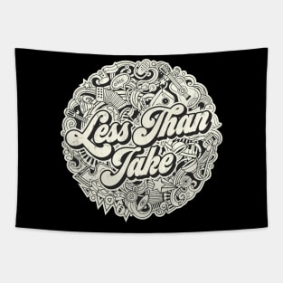 Vintage Circle - Less Than Jake Tapestry