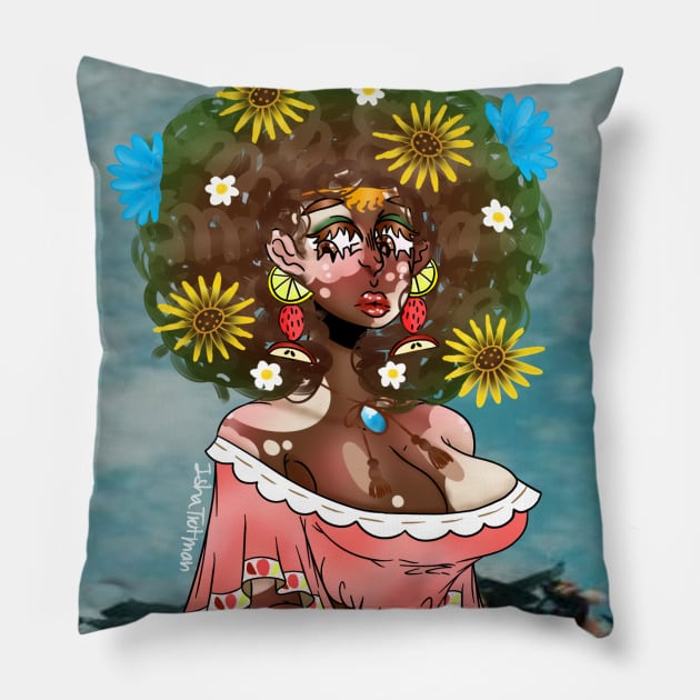 midsummer solstice Pillow by Artadorkable's Magic Shop