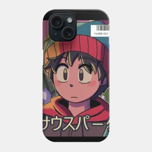 Vaporwave anime cartoon aesthetic Phone Case