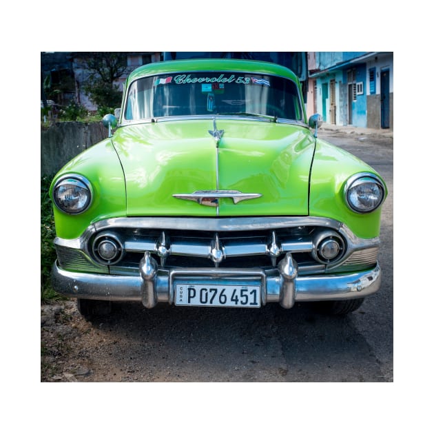 American car from the 50's in Havana, Cuba by connyM-Sweden