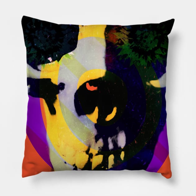 Skull Spiral Pillow by L'Appel du Vide Designs by Danielle Canonico