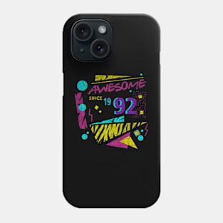 Awesome Since 1992-92’s Birthday Celebration, 41st Birthday Phone Case