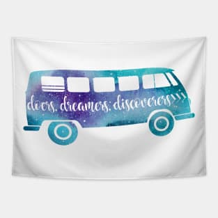 Doers, Dreamers and Discoverers Tapestry