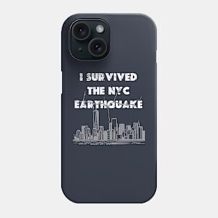 I Survived The Nyc Earthquake 2024 Phone Case