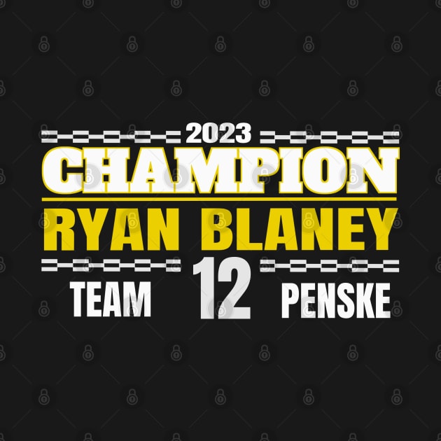 Championship Ryan Blaney 2023 by Boose creative