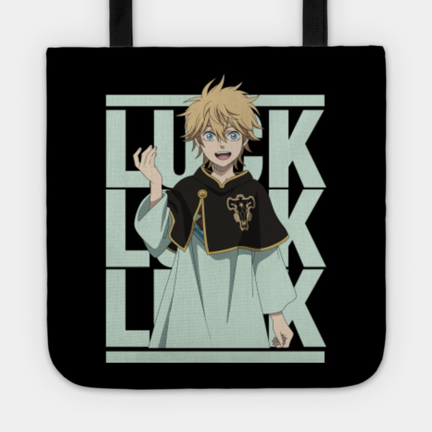 Wallpaper Black Clover Luck Voltia Black Clover Tote Teepublic Desktop Wallpaper