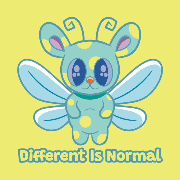 Different Is Normal 1 by RD Doodles