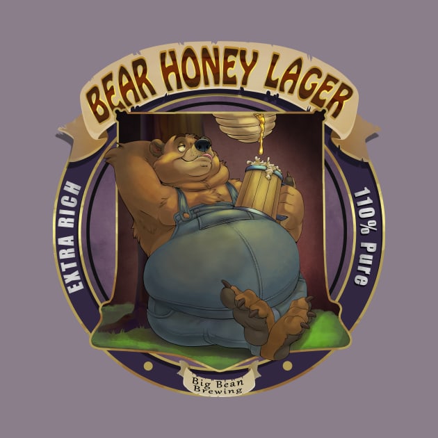 Bear Honey Lager by Teaselbone