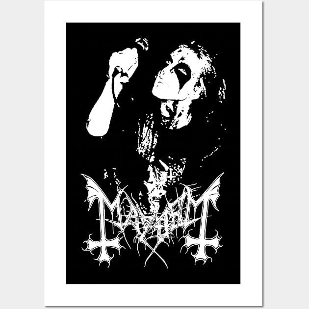 Dead Mayhem - Mayhem Black Metal - Posters and Art Prints