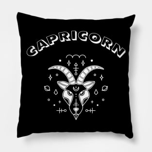 Capricorn Sign Pillow