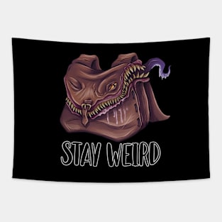 Stay Weird Tapestry