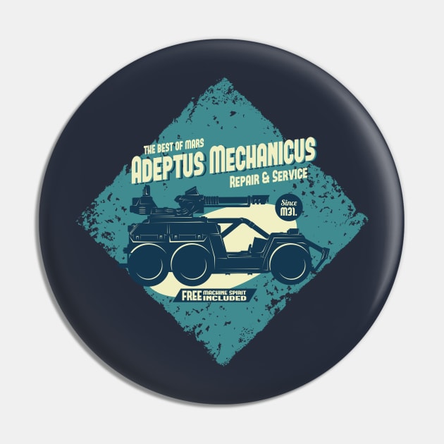 Buffalo Venator - Adeptus Mechanicus Pin by Exterminatus