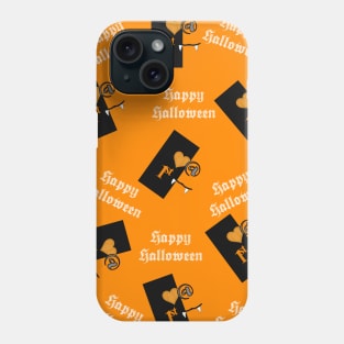 Love At First Bite Halloween Pattern Phone Case