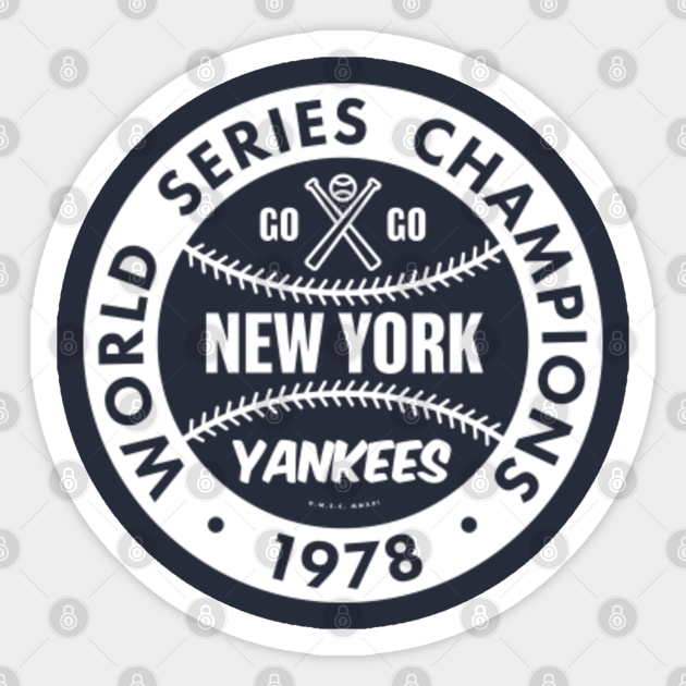 deadmansupplyco New York Yankees - 1978 World Series Champions T-Shirt