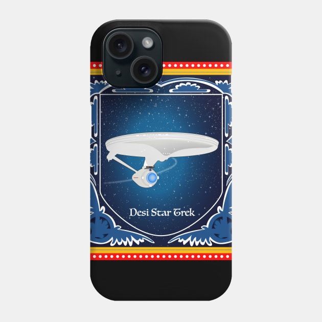 Pakistani Truck Art Motiff Spaceship Design Phone Case by vonaurum