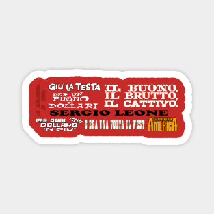 Sergio Leone Filmography • Italian Magnet