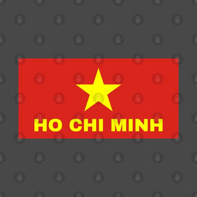 Ho Chi Minh City in Vietnamese Flag by aybe7elf