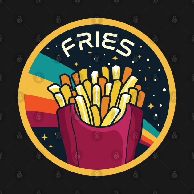 Fries Space Delivery by spacedowl