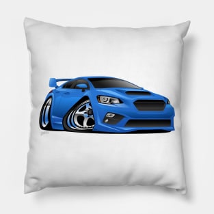 Hot Import Sedan Pillow