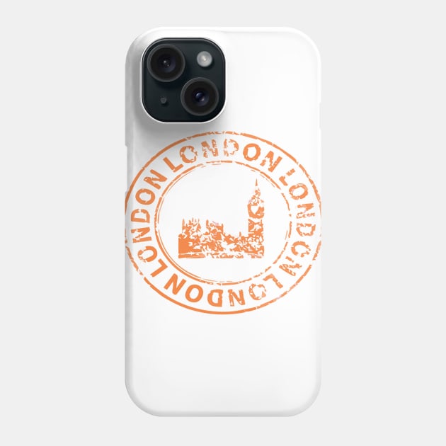 london stamp Phone Case by Brainable ART