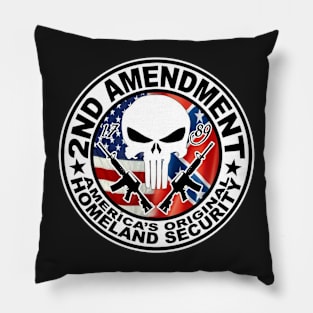 2nd Amendment Pillow