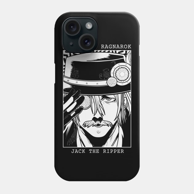 Jack The Ripper - RECORD RAGNAROK -  Manga Design Phone Case by JPNDEMON