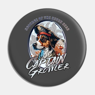 Captain Growler Pin