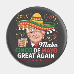 Make 4th Of July Great Again 2025 Trump Daddy Patriotic USA Pin