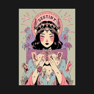 Tarot witch ilustración T-Shirt