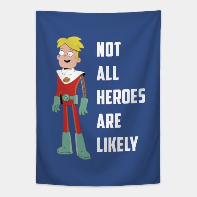 Gary? A Hero? Tapestry by JJFDesigns